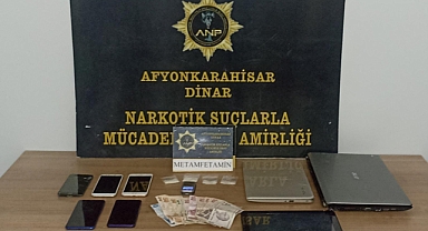 Dinar'da Uyuşturucu Yakalandı