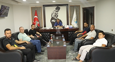 Kocatepe Görme Engelliler Spor Kulübünden Belediye Başkanımıza Teşekkür