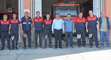 Belediye Başkanımız Nihat Sarı itfaiyecilerimizin haftasını kutladı