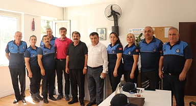Belediye Başkanımız Nihat Sarı, Zabıta Personelimizin haftasını kutladı