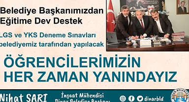 Belediye Başkanımızdan Eğitime bir dev destek daha
