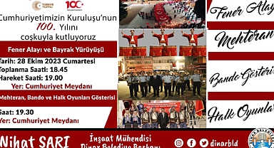 Cumhuriyet Yürüyüşümüze Tüm Halkımız davetlidir