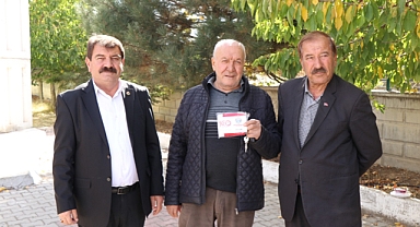 Sanayi Esnafımıza Şanlı Türk Bayrağımızı takdim ettik