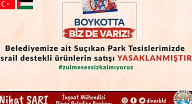 Belediye Başkanımız Nihat Sarı’dan İsrail ürünlerine boykot çağrısı