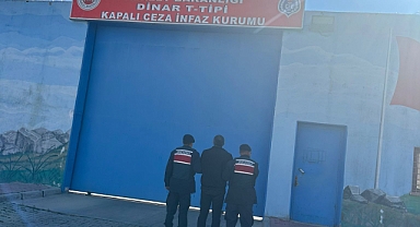 Dinar'da 12 Yıl 18 Ay Kesinleşmiş Cezası Olan Kişi Yakalandı