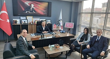 HALKBANKASI ŞUBE MÜDÜRLERİNDEN DİTSO‘YA ZİYARET