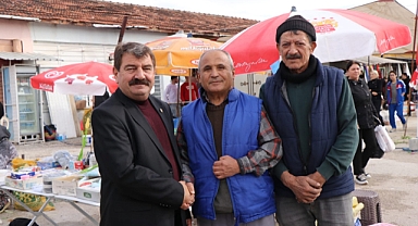 Salı Pazarı Esnafımız bizi bağrına bastı