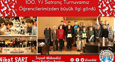 100. Yıl Satranç Turnuvamız Öğrencilerimizden Büyük İlgi Gördü