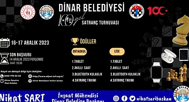 100.Yıl Satranç Turnuvamıza başvurular başladı