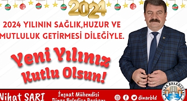 Başkanımız Nihat Sarı'dan Yeni Yıl Kutlama Mesajı