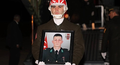 Şehidimiz Ramazan Günay'ın Aziz Naaşı Afyonkarahisar'da karşılandı