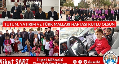 TUTUM, YATIRIM VE TÜRK MALLARI HAFTASI KUTLU OLSUN