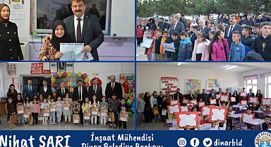 Başkan Sarı, Öğrencilerin Karne Sevinçlerine Ortak Oldu