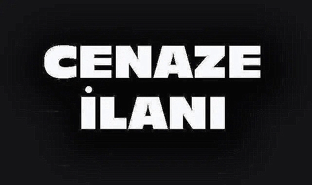 Dinar'da Cenaze İlanı