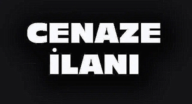 Dinar'da Cenaze İlanı