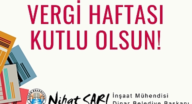 Başkan Nihat Sarı'dan Vergi Haftası mesajı