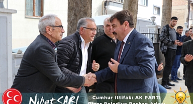 Başkan Nihat Sarı, Şehit Süleyman Şahin'in Mevlidine Katıldı
