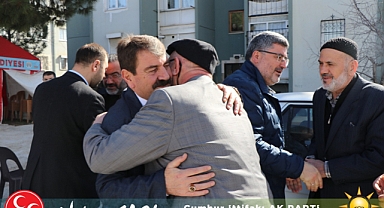 Başkan Nihat Sarı, Vefat Eden Fethi Gürbüzer için taziye ziyaretinde bulundu