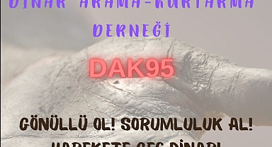 Dinar Arama Kurtarma Derneği'ne Üye Olmaya Davet Ediyoruz