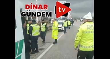 Dinar'da Aracın Çarptığı Kişi Hayatını Kaybetti