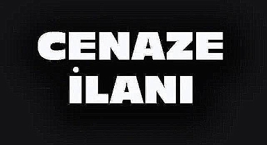 Dinar'da Cenaze İlanı
