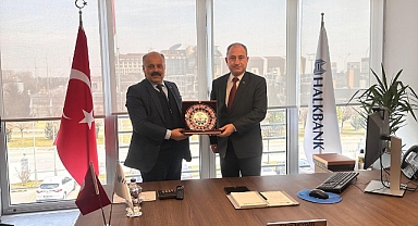 DİTSO HALKBANK AFYONKARAHİSAR BÖLGE MÜDÜRLÜĞÜNÜ ZİYARET ETTİ