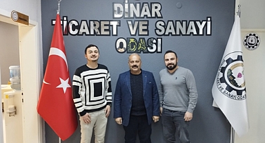 SANDIKLIDAN İŞ İNSANLARIMIZ ODAMIZI ZİYARET ETTİ