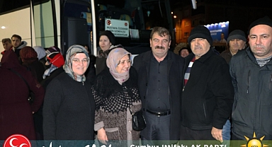 Umreye Giden Hemşerilerimizi Uğurladık.