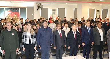 Başkan Nihat Sarı, İstiklal Marşımızın Kabulü ve Mehmet Akif Ersoy’u anma günü programına katıldı