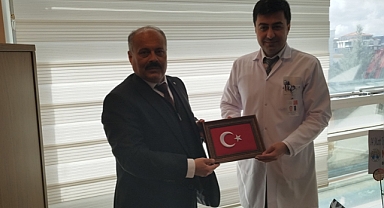 DİTSO ’DAN 14 MART TIP BAYRAMI NEDENİ İLE DİNAR DEVLET HASTANEMİZE ZİYARET…