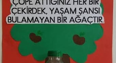 Merkez Anaokulu'ndan Tohum Kumbarası Projesi
