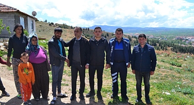Zabıta Müdürü Onur Özkan, Fırtınadan Etkilenen Evleri İnceledi