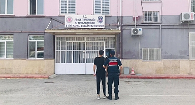 Afyonkarahisar İl Jandarma Komutanlığı Uyuşturucu Ticareti Yapan Şahısı Yakaladı