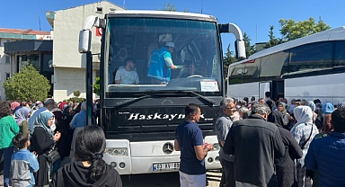Dinar'da Hacı Adaylarımız Kutsal Topraklara Uğurlandı