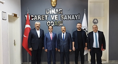 Antalya Ticaret Borsası Başkanı'ndan DİTSO'ya Ziyaret