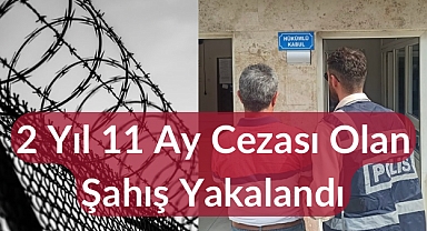 Polis Cezası Olan Şahsı Yakaladı