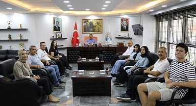 Belediye Başkanımız Veysel Topçu YKS Sınavında Dereceye Giren Öğrencileri Ağırladı