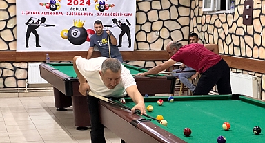 Dinar Belediye Başkanı Veysel Topçu’nun Katkılarıyla Düzenlenen Bilardo Turnuvası Başladı