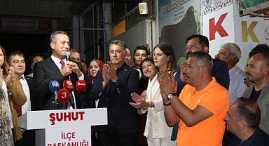 Başkan Veysel Topçu, Şuhut Büyük Taarruz Zafer Haftası Kutlamalarına Katıldı