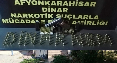Dinar'da 250 Kök Kenevir Yakalandı