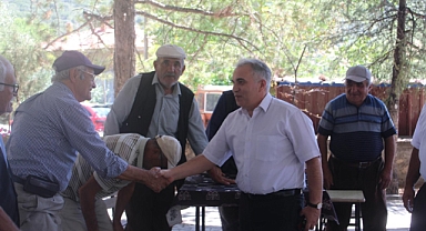 KAYMAKAM DURU KÖY ZİYERETLERİNE DEVAM EDİYOR