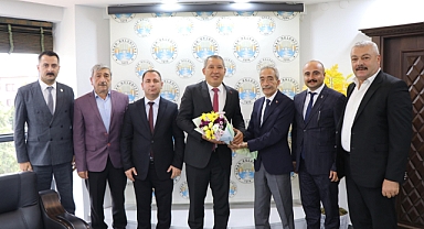 Ahilik Haftası Nedeniyle Belediye Başkanımız Veysel Topçu’ya Ziyaret