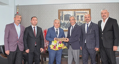 AHİLİK HAFTASI NEDENİYLE KAYMAKAMIZ DURU’YA ZİYARET