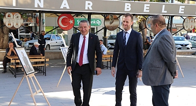 Başkan Veysel Topçu, Barış Turan’ın 7. Kişisel Gelişim Resim Sergisi’ni Ziyaret Etti