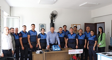 Belediye Başkanı Topçu'dan Zabıta Ekiplerine Ziyaret