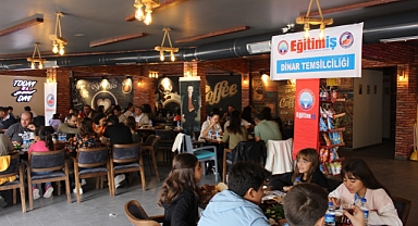Eğitim İş Dinar İlçe Temsilciliği'nden Birlik ve Dayanışma Kahvaltısı