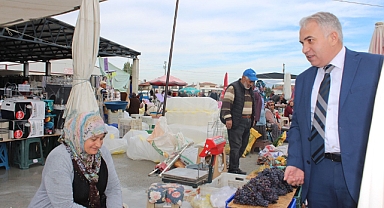 KAYMAKAM DURU’DAN ESNAFLARIMIZA ZİYARET