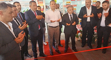 Kaymakam Duru, Nisa Şarküteri’nin Açılışına Katıldı