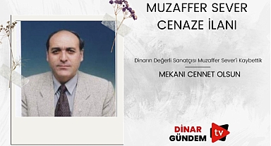Muzaffer Sever Cenaze İlanı