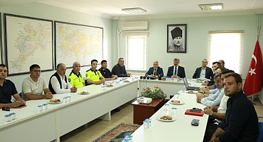 YOL GÜVENLİĞİ KOORDİNASYON TOPLANTISI DÜZENLENDİ.